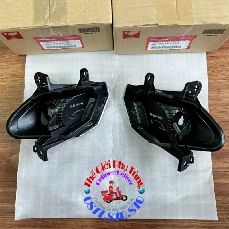 Đèn xi nhan trước Scoopy 2017-2020 zin chính hãng Honda Thái Lan - 33410-K93-T01/ 33420-K93-T01