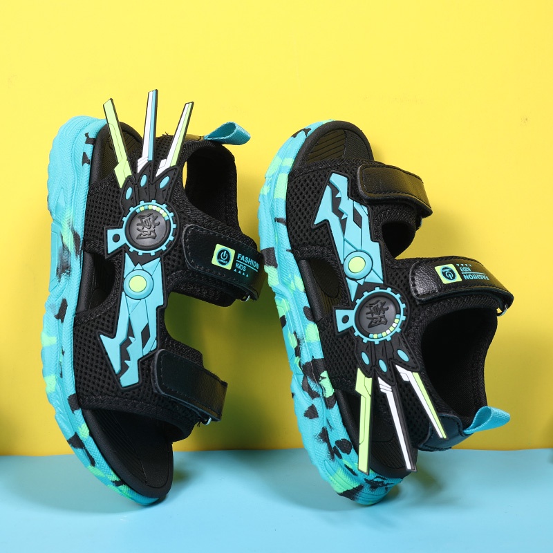 Giày sandal siêu nhẹ chống trượt thời trang mùa hè cho bé trai đi biển