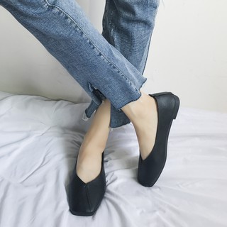 BB02 - Giầy bệt mũi vuông