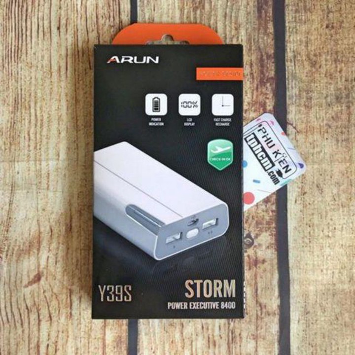 Sạc pin dự phòng 2 đầu sạc USB 8400mAh - BẢO HÀNH 1 ĐỔI 1