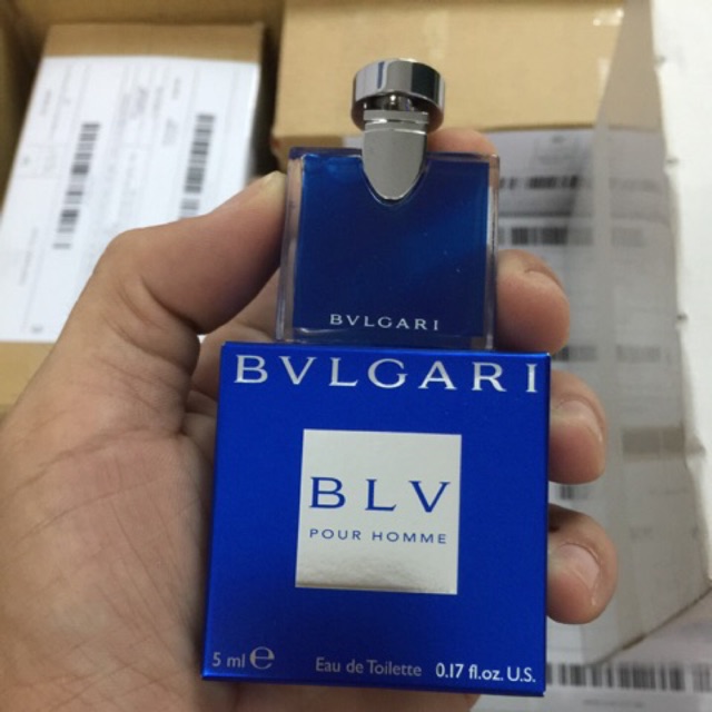 Nước hoa nam BVL BLV Pour Home Eau De toilette 5ml