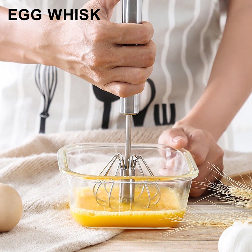 Dụng Cụ Đánh Trứng Bán Tự Động Bằng Thép Không Gỉ J09