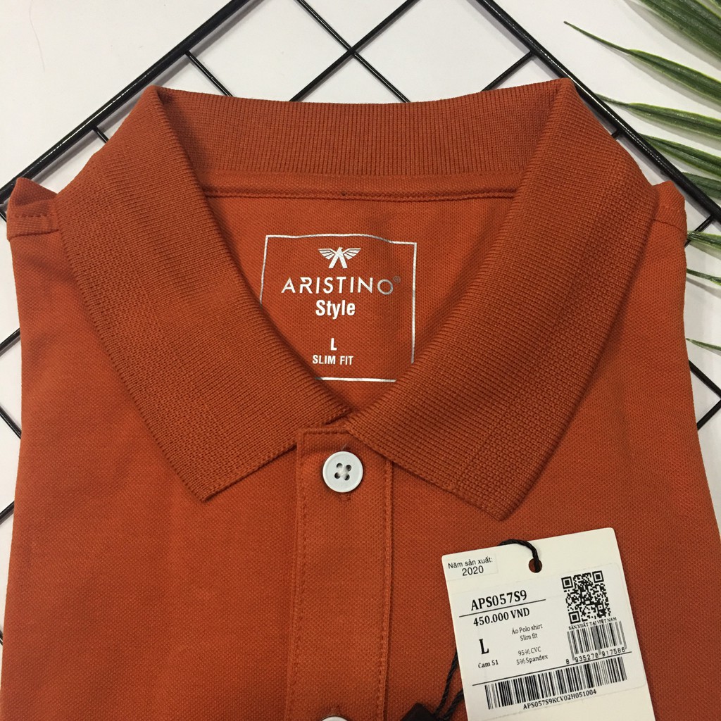 Áo polo nam ARISTINO cotton mềm mát-APS057S9-4 màu | BigBuy360 - bigbuy360.vn