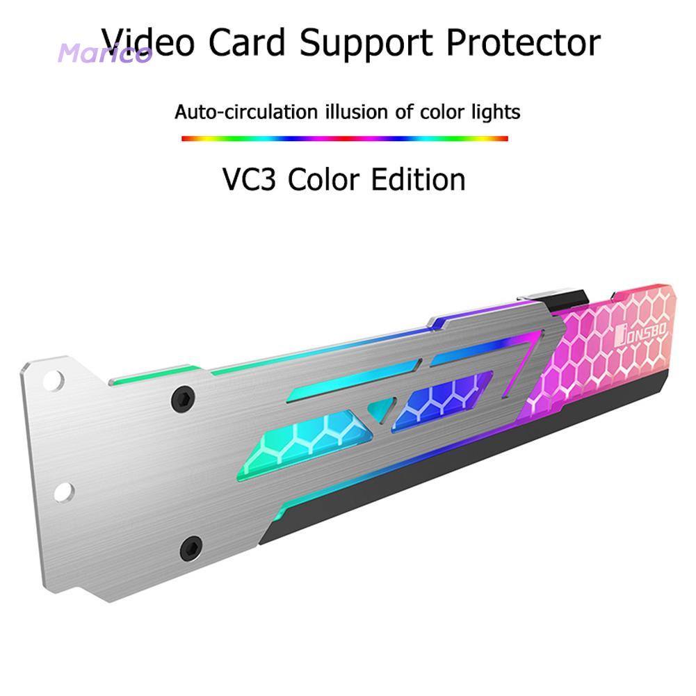 Giá đỡ card đồ họa Jonsbo V3 3 Pin RGB tự động thay đổi màu sắc | BigBuy360 - bigbuy360.vn
