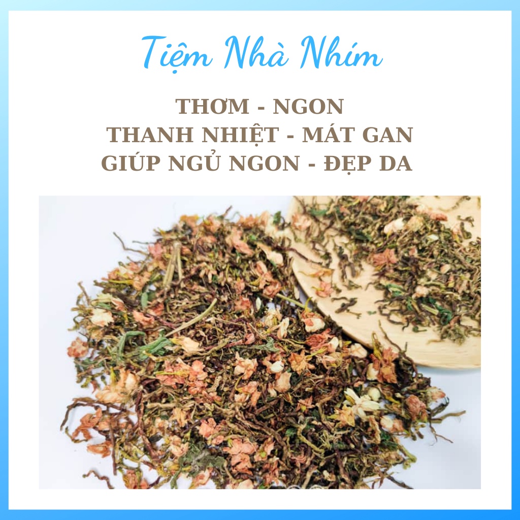 Trà Sơn Mật hồng Sâm thiên nhiên trà thảo mộc ( Thanh nhiệt, mát gan, giải độc) 100% organic túi 1kg