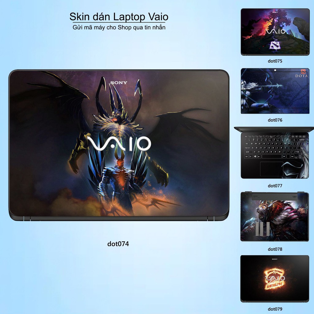 Skin dán Laptop Sony Vaio in hình Dota 2 _nhiều mẫu 13 (inbox mã máy cho Shop)