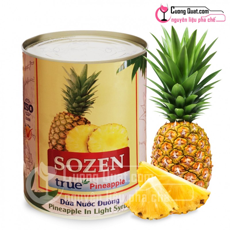 Thơm (Dứa) Ngâm Nước Đường SOZEN 565g