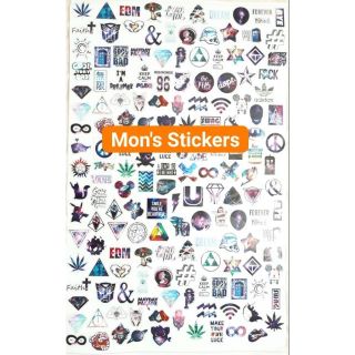 <3 Sticker GALAXY siêu cute dành cho xe máy, mũ bảo hiểm các loại <3