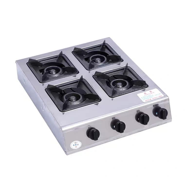 [SIÊU HOT] Bếp Gas Công Nghiệp 4 Cửa/ Bếp Gas 4 Họng ĐỈNH CHÓP LUÔN