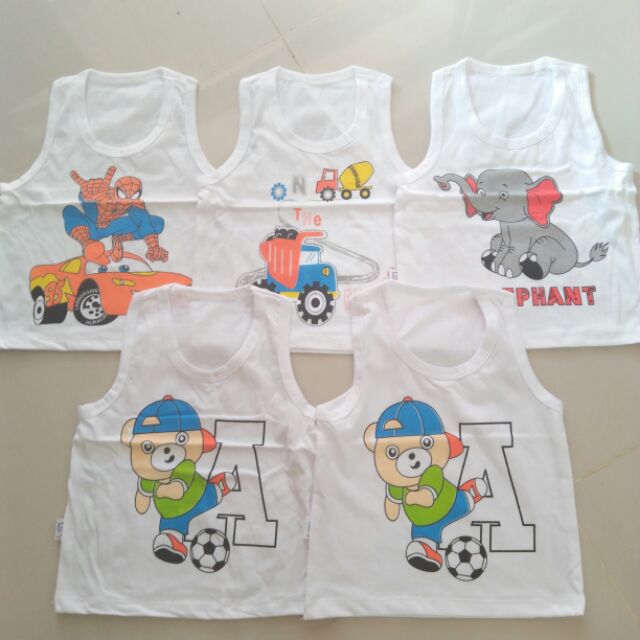 5 áo ba lỗ cho bé