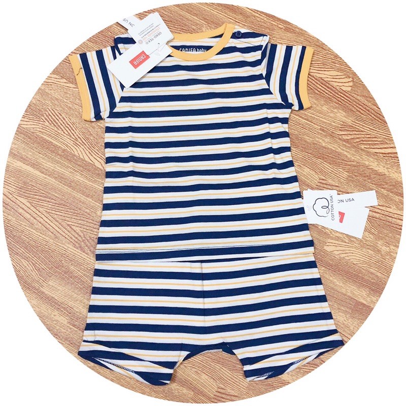 XẢ HÀNG - Bộ phông kẻ - hàng chính hãng canifa kid