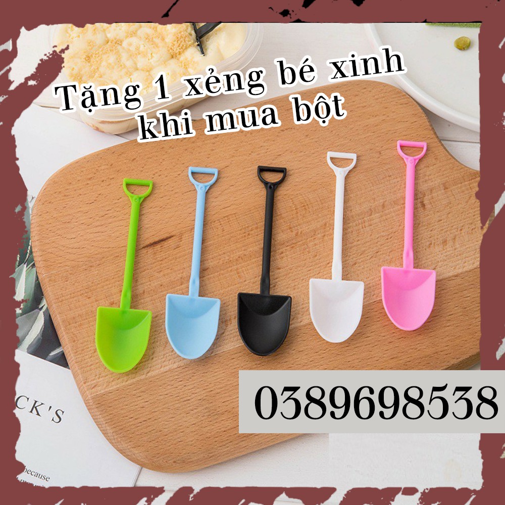 Bột rửa mặt thảo dược handmade Myeeshop, Sạch, mịn, kiềm dầu, giảm mụn đầu đen, túi zip 100gr