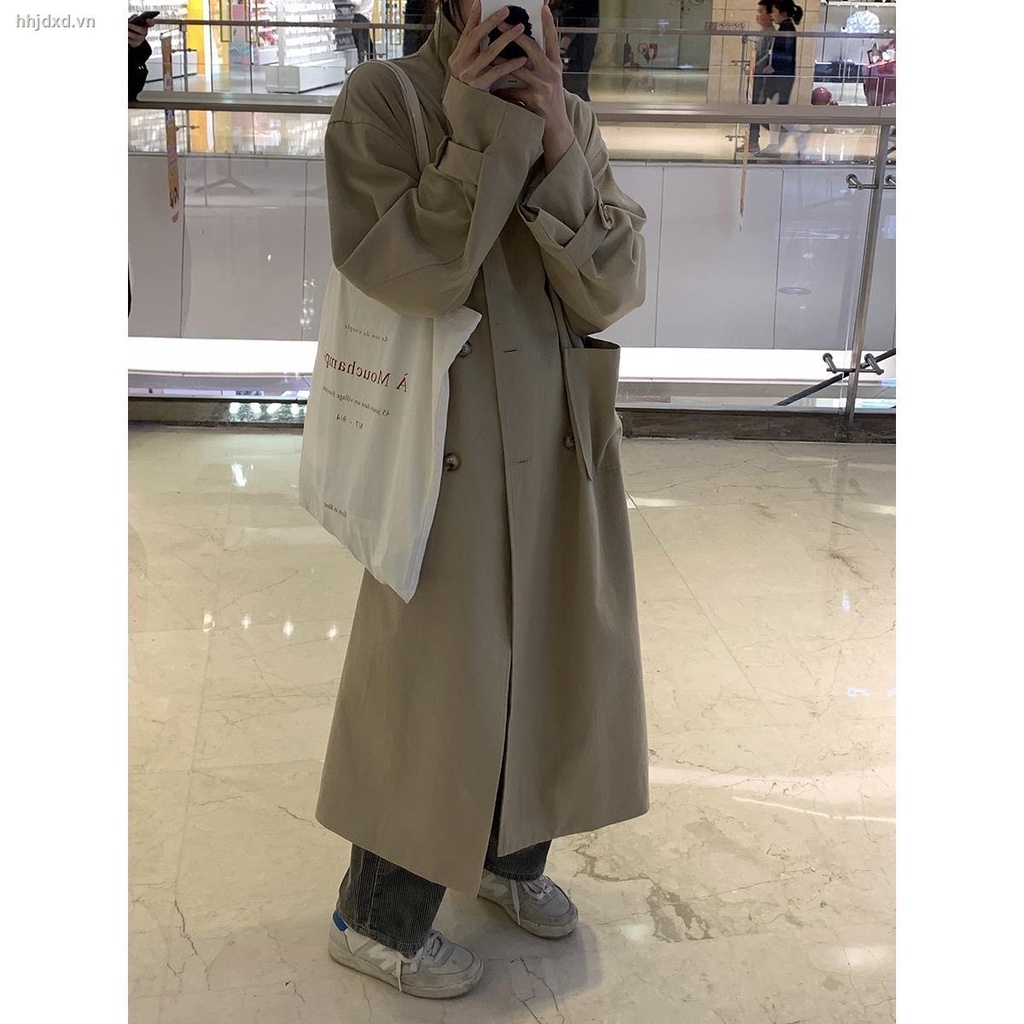♝❁Áo khoác dáng dài thiết kế đơn giản phong cách phương tây thời trang cho nữ 2021 | BigBuy360 - bigbuy360.vn