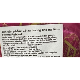 Lá Thyme ( xạ hương ) 50g