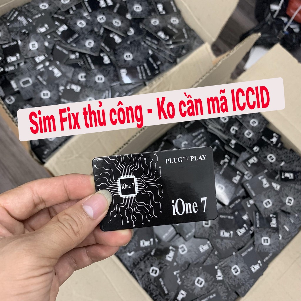 Sim ghép thần thánh ione 7 Meta Sprice II. Sim ghép Heicard 2.0 cho iP lock, hỗ trợ ghép online