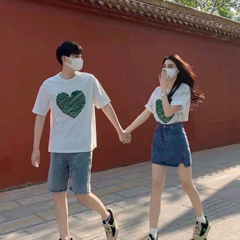 Áo thun nam nữ Unisex Rorm rộng, vải cao cấp cotton 100%, Áo đôi - Đồ đôi cổ tròn basic