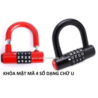 Khoá 4 số dạng chữ U có mật mã