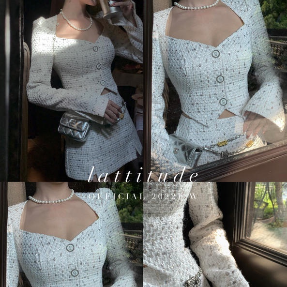 Set Áo Thun Dài Tay Và Chân Váy Lửng Thời Trang Mùa Thu 2022