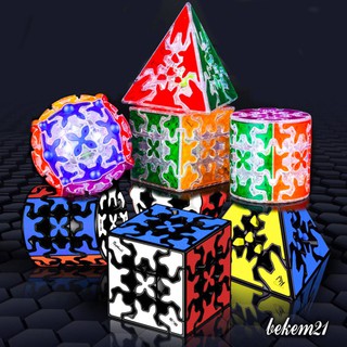 Rubik Biến Thể Nhằng Nhịt Ma Trận QiYi Gear 3x3 Pyraminx Cylinder Sphere