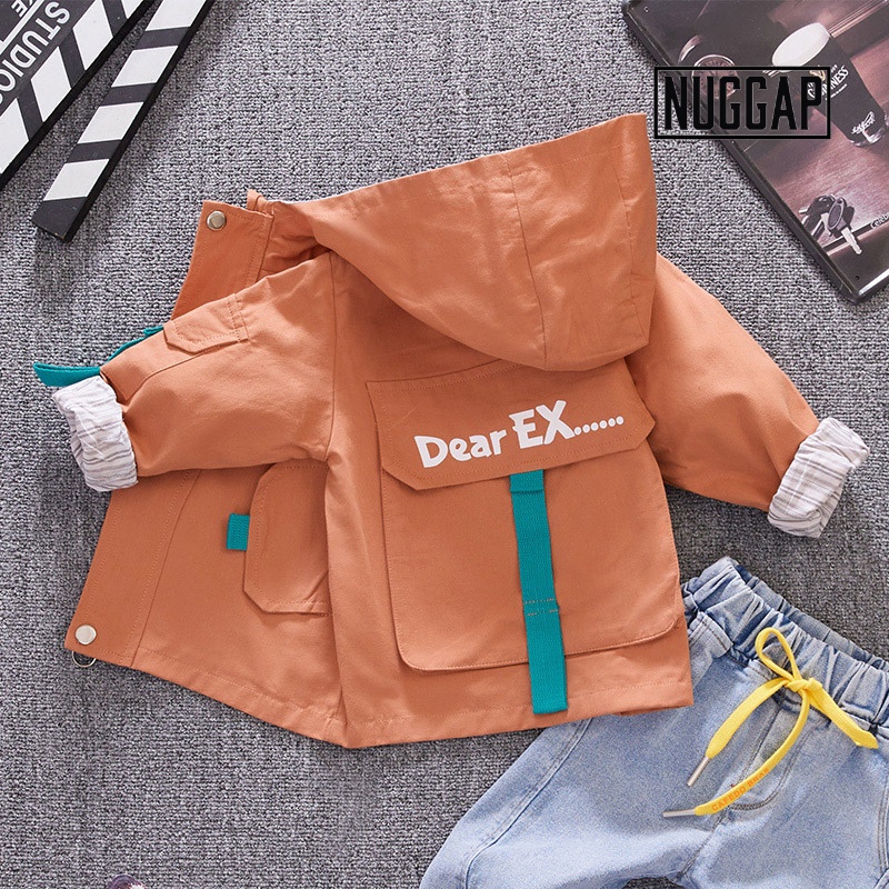 Áo Khoác Kaki Chống Nắng, Chống Gió Cho Bé Dear X - Nggap - BDEX