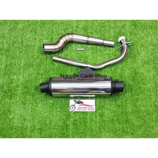 Pô CBR ngắn 40CM có cổ 2 khúc