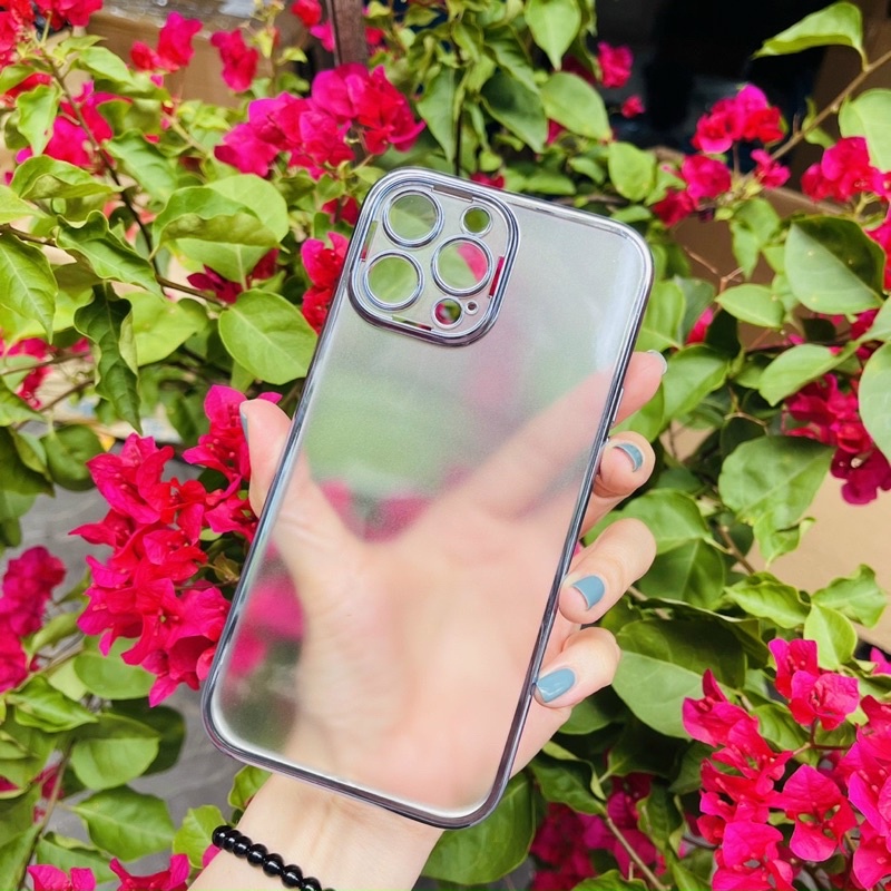 Ốp lưng Sulada nhám viền màu bảo vệ cụm và mắt camera cho iPhone 13, 13 Pro, 13 Pro Max , 12 Pro Max chống Vân tay