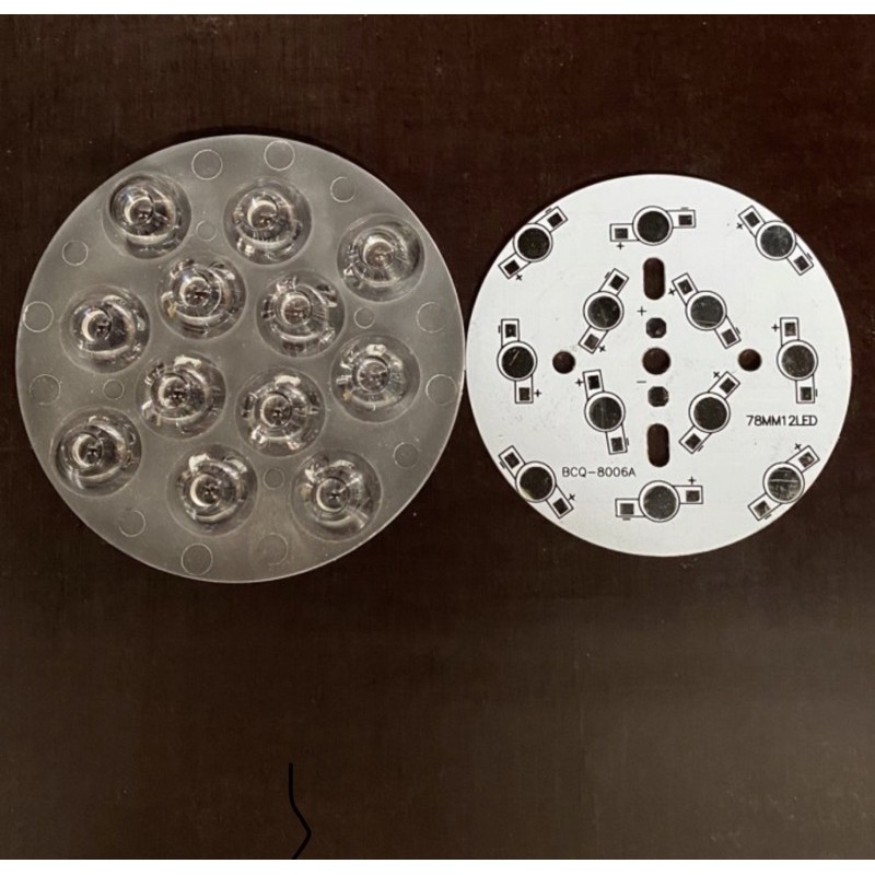 Đèn Led Tròn Pcb Hpl 12w 12 Series X 1w / 3w / 5w + Lens