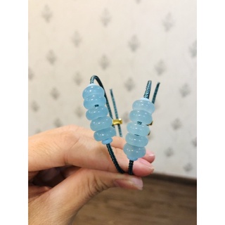 Vòng tay đồng điếu đá amazone