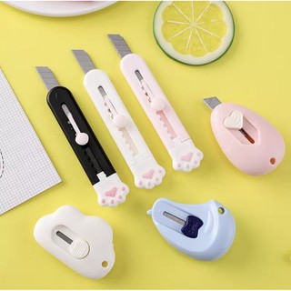 Dao rọc giấy mini hình đám mây và quả trứng