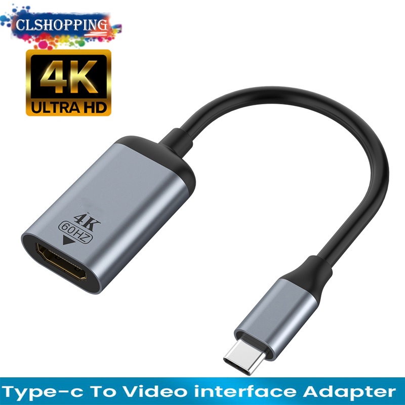 Cáp Chuyển Đổi 4k Usb C Sang Vga / Dp / Hdmi-Compatible / Mini Dp Type C Sang Hdmi Thunderbolt 3