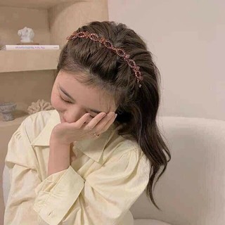 Bờm tóc có kẹp giữ tóc