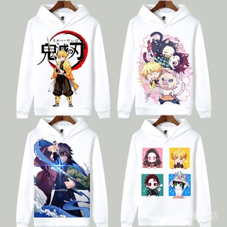 Áo Hoodie Tay Dài Dáng Rộng In Hình Anime Dễ Thương