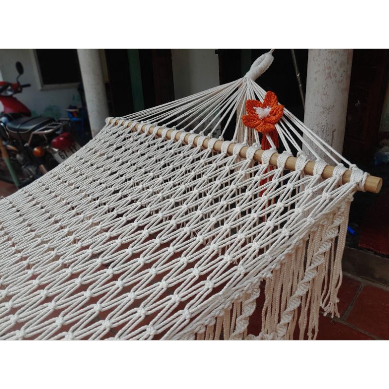 Võng Bãi Biển, sân vườn macrame, võng đan lưới - Hải Tặc Art Shop