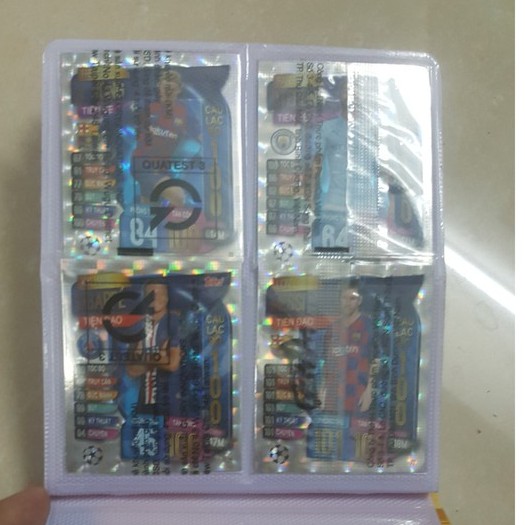 Bộ sưu tập Album Poca Match Attax 19/20 - 72 thẻ Nguyên Seal