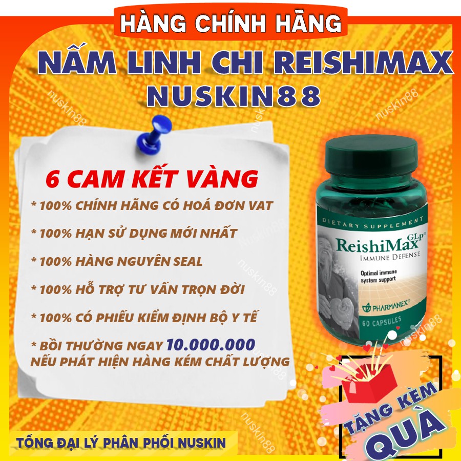 Nuskin REISHIMAX - Tiểu Đường , Suy Thận , Cao Huyết Áp