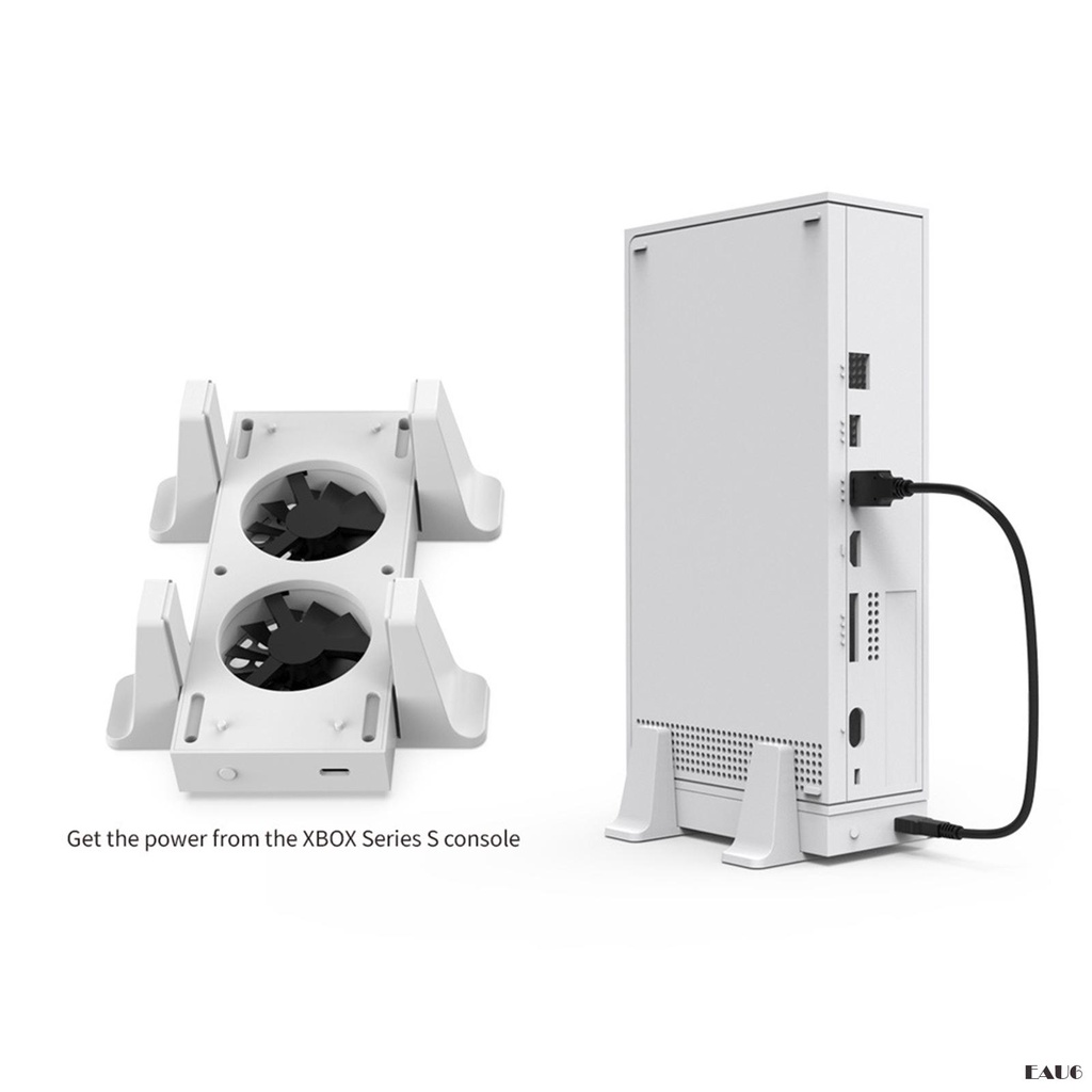 Giá Đỡ Đứng E6-Cooling Kèm 3 Cổng Usb Và 2 Quạt Tản Nhiệt Cho Xbox Series | BigBuy360 - bigbuy360.vn