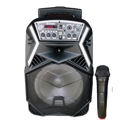 Loa Bluetooth Không Dây S190 Tặng Kèm 1 Micro Không dây và 2 Micro có dây , Âm Thanh Chất Lương Cao, Âm Bass Hay