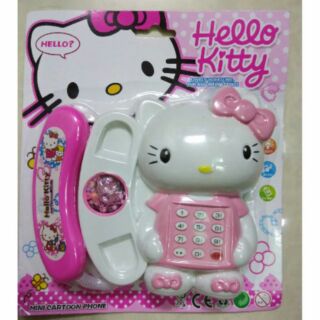 (Mẫu mới) Điện Thoại Hello Kitty cho bé