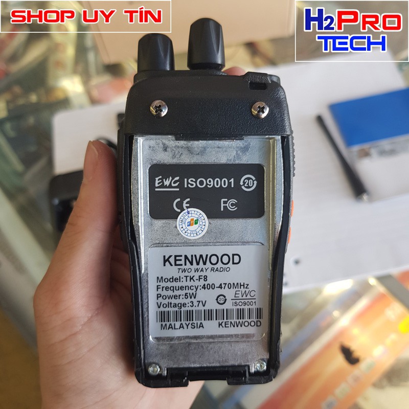 [Freeship toàn quốc từ 50k] Bộ đàm cầm tay Kenwood TK-F8 Chính hãng