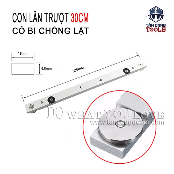 Con Lăn Trượt 30 cm Có Bi Chống Lật Wnew