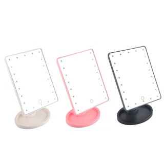 Gương trang điểm để bàn có đèn Led