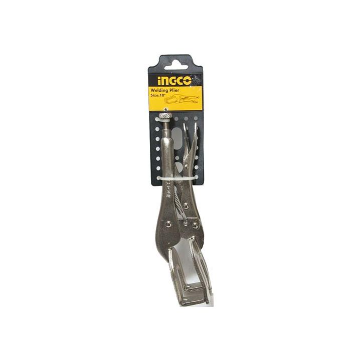 Kìm bấm hàn mỏ dẹp INGCO HWP0210