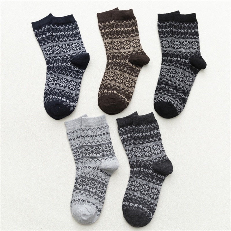 Tất Thổ Cẩm Vintage Cổ Cao Đủ Màu M9