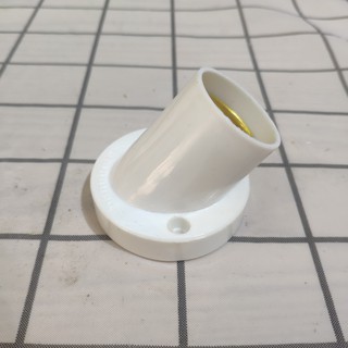 Đui đèn chéo,chếch gắn tường lắp bóng búp , led tiêu chuẩn E27 đui xoáy dân dụng , phổ thông