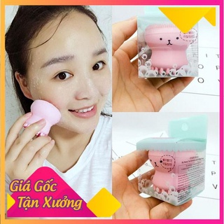 [XẢ KHO+FREE SHIP] Cọ rửa mặt bạch tuột silicon