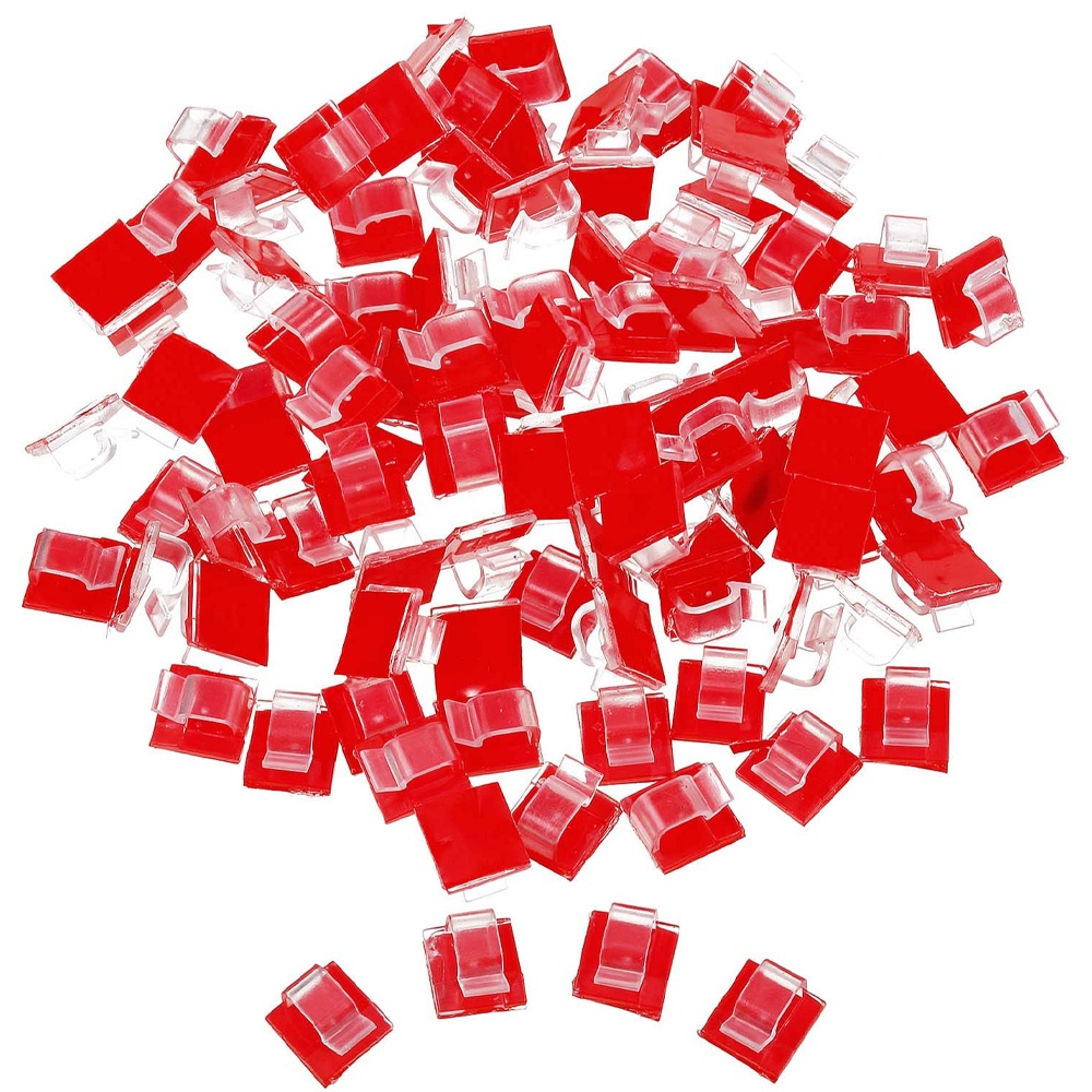 Set 20 / 50 / 10 Kẹp Tự Dính Cố Định Dây Cáp Tiện Lợi