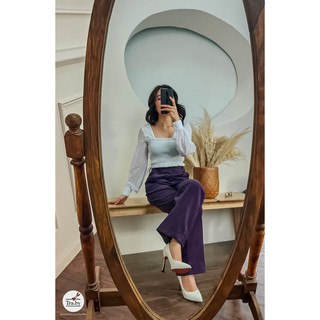 Velvet corduroy pants - Quần nhung thiết kế ống rộng nhà Traby - Bộ sưu tập thu đông