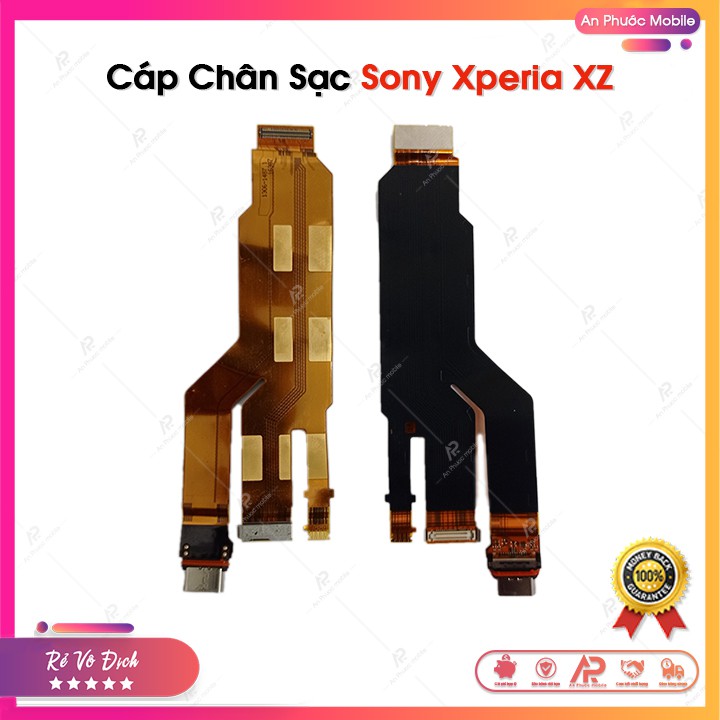 Cụm Cáp Chân Sạc Sony Xperia XZ Zin Bóc Máy - Bản Docomo (Nội địa Nhật)