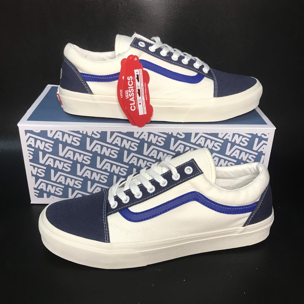 Giày Nam Nữ Vans Da Lộn Màu Xanh Giá Rẻ R11 Thời Trang