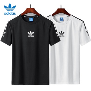 Áo thun thêu cỏ ba lá adidas chính hãng fl8916